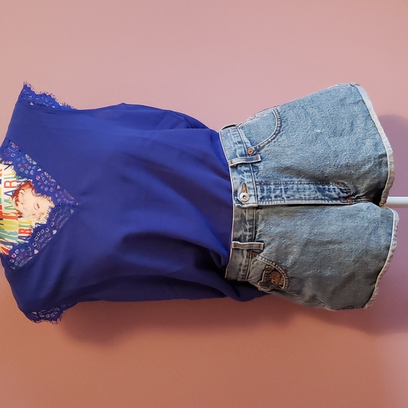 Vintage Manager denim shorts, size 34 - Picture 10 of 10